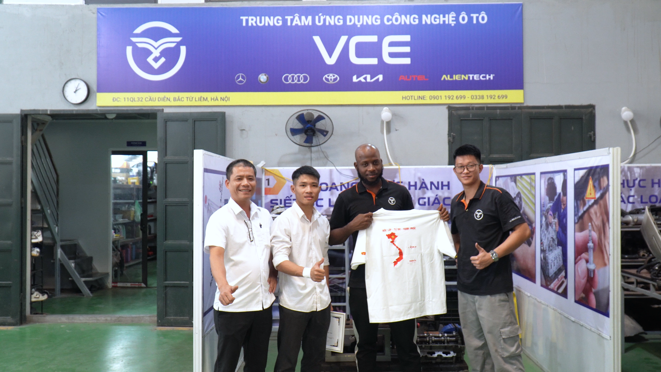 Trung tâm đào tạo nghề ô tô VCE 1 Học viên VCE