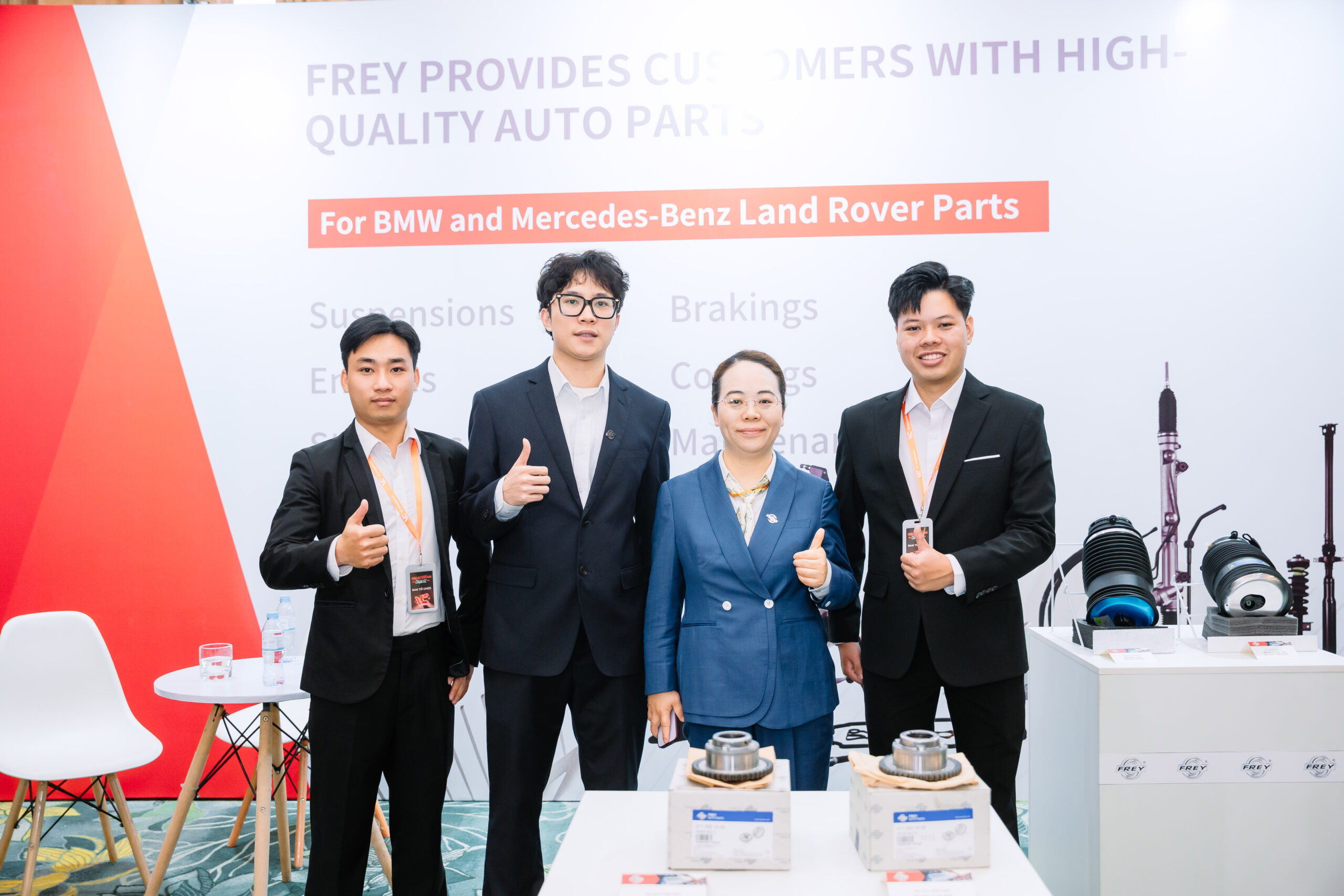 Phụ tùng ô tô VC Parts 13 VC Parts làm việc trực tiếp cùng Frey