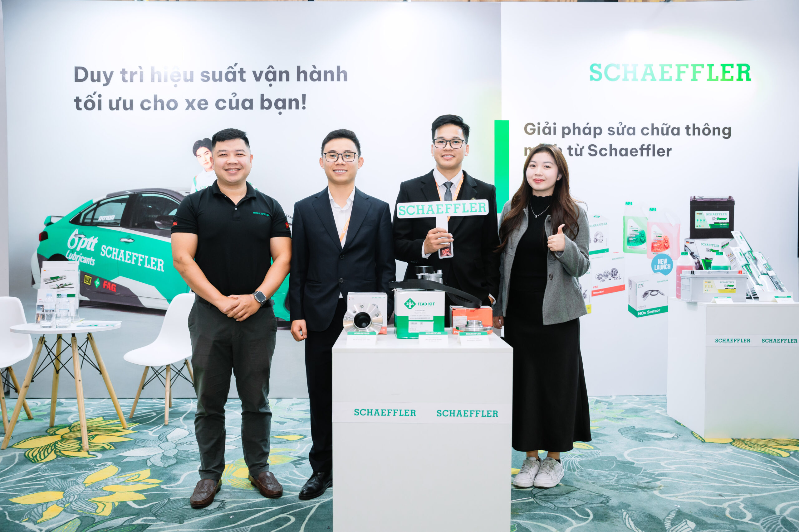 Phụ tùng ô tô VC Parts 15 VC Parts làm việc trực tiếp cùng Schaeffler